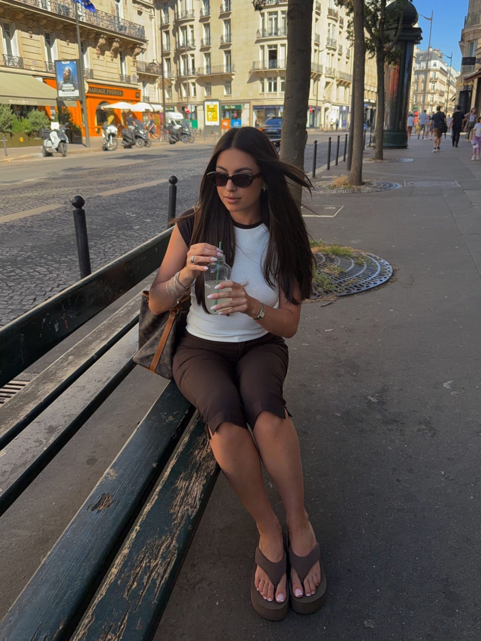 Brown Tonal Paris Street