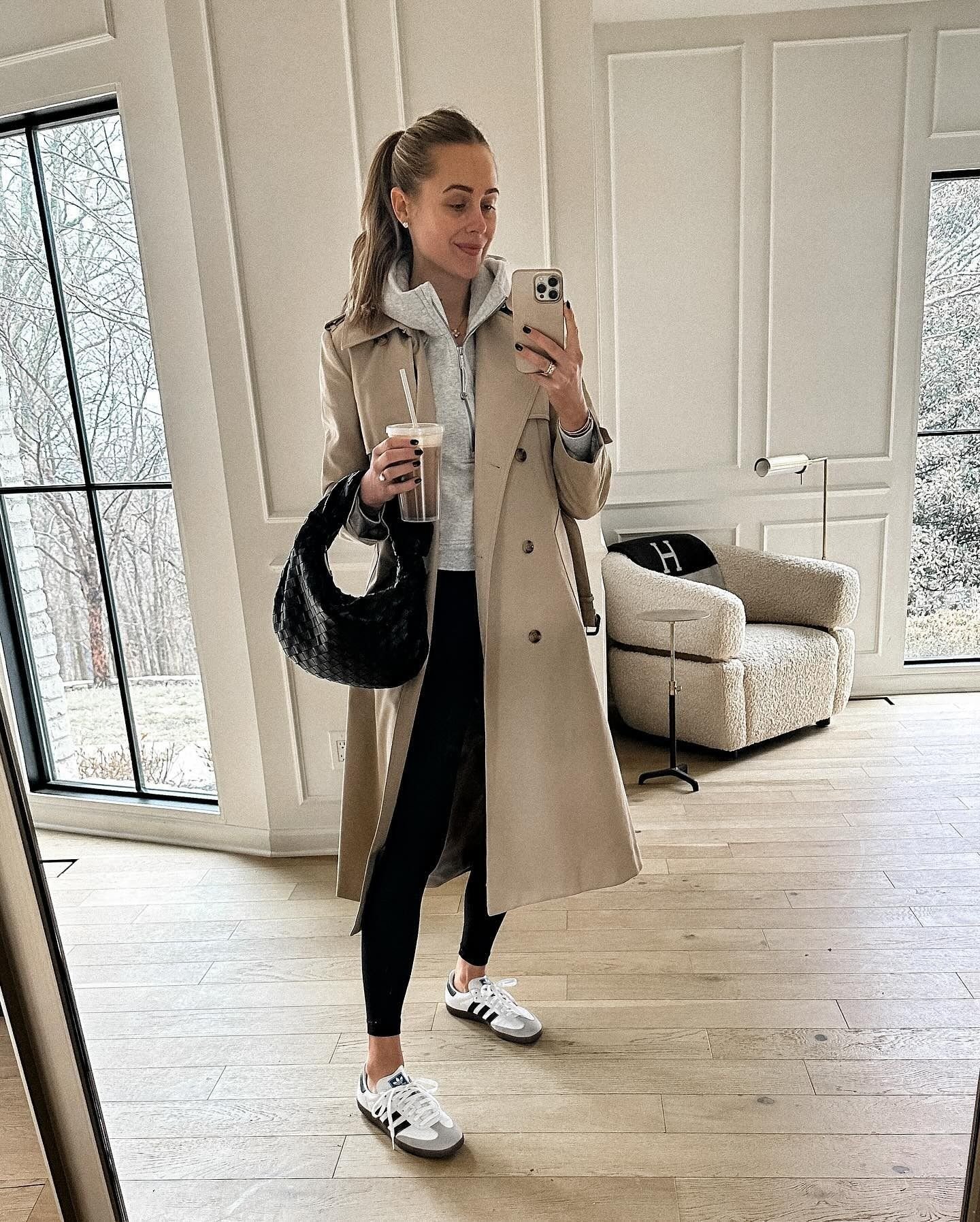 Trench Coat Athleisure Mix